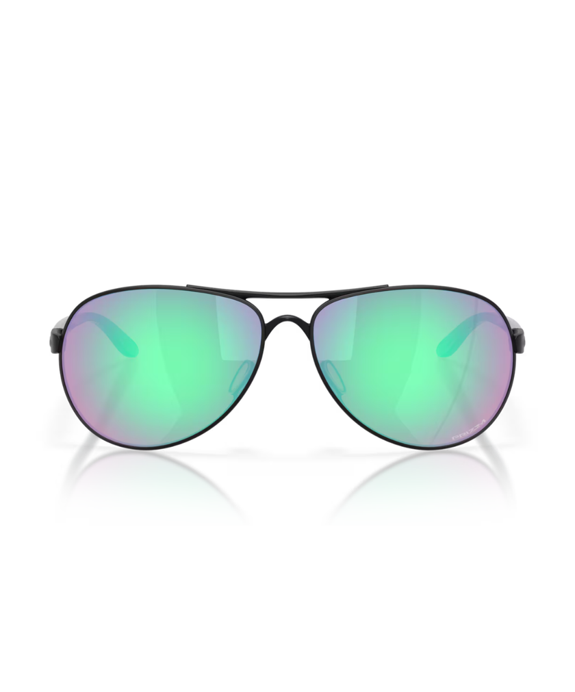 Oakley Feedback Sunglasses - Satin Black Frame with Prizm Golf