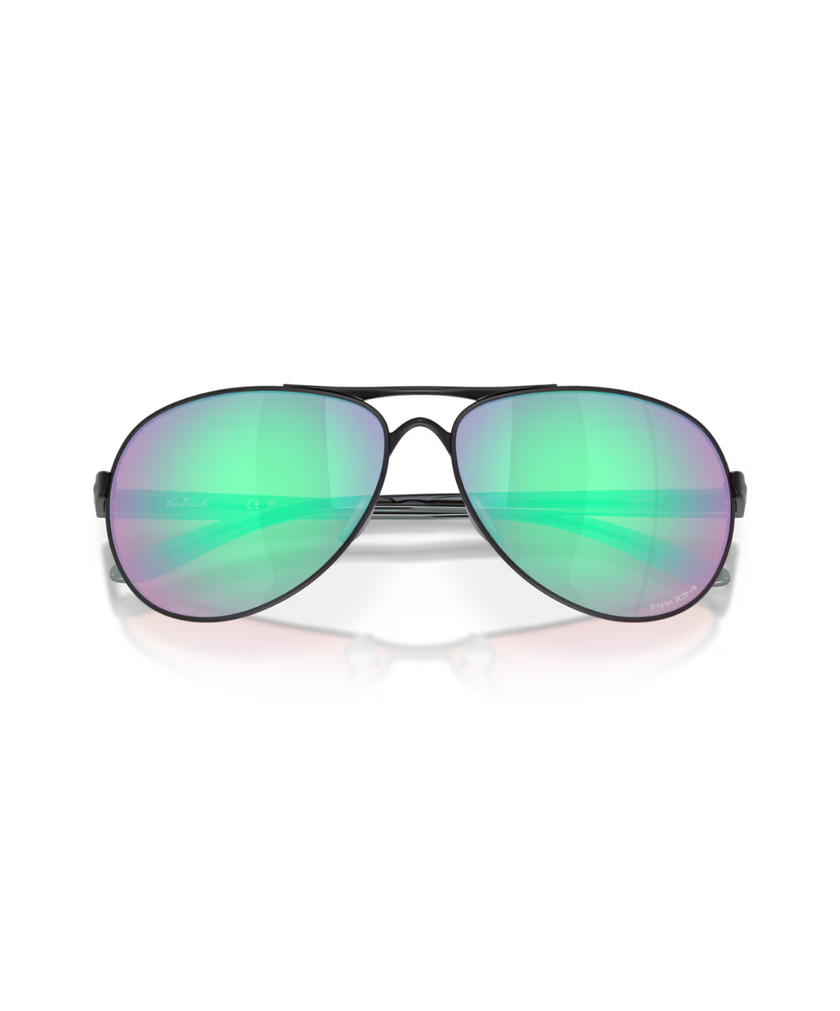 Oakley Feedback Sunglasses - Satin Black Frame with Prizm Golf