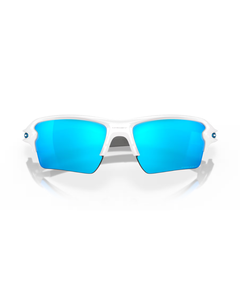 Oakley Flak 2.0 XL Sunglasses - Polished White w/ Prizm Sapphire