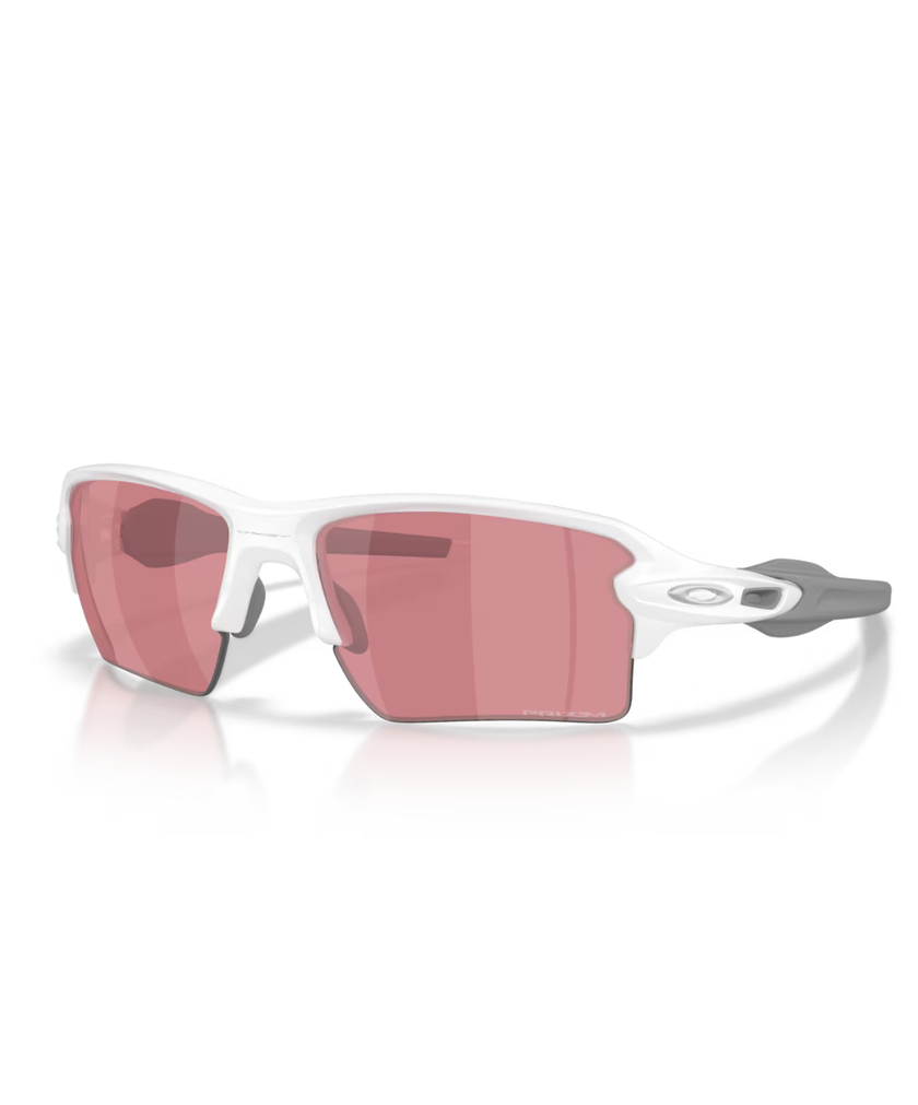 Oakley Flak 2.0 XL Sunglasses - Matte White w/ Prizm Dark Golf