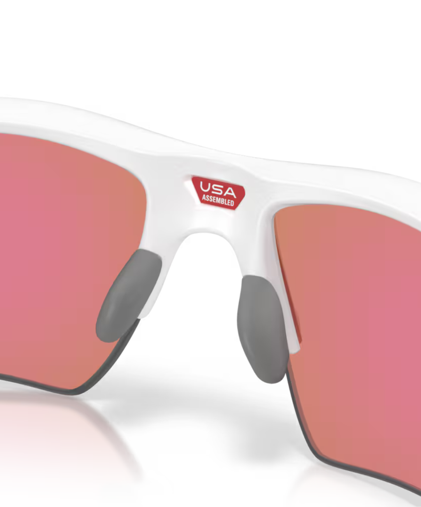Oakley Flak 2.0 XL Sunglasses - Matte White w/ Prizm Golf