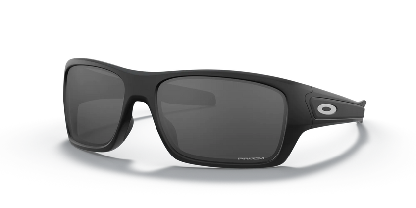 Oakley Turbine Matte Black w Prizm Black Sunglasses 92634263 The Clubroom
