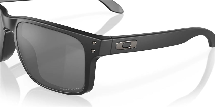 Oakley Holbrook Sunglasses - Matte Black Frame with Prizm Black Polarised Lens