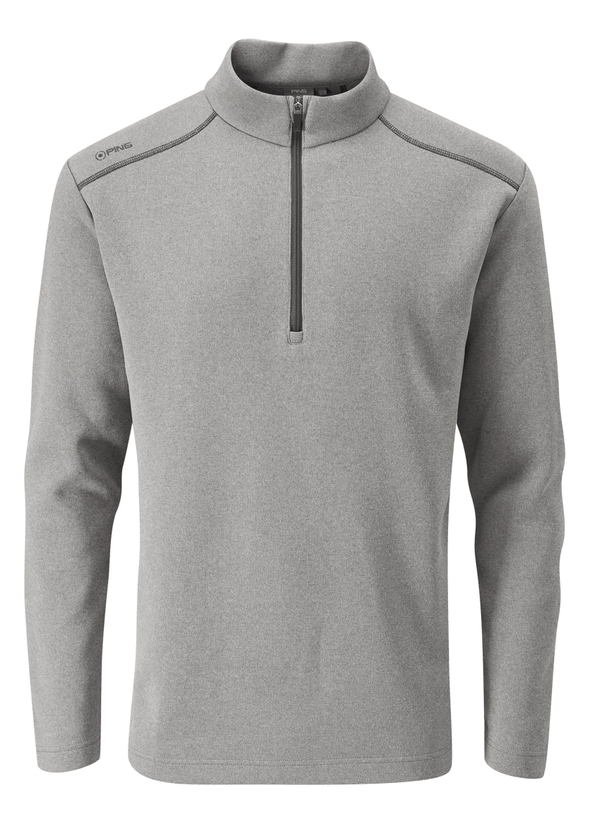 2025 PING Men's Ramsey Pullover - Ash Marl