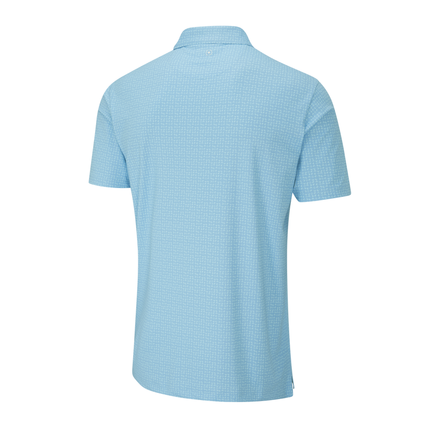 Ping Men's Julian Polo - Crystal Blue Multi