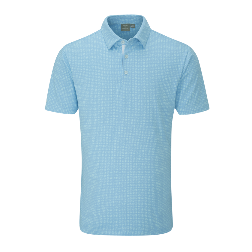 Ping Men's Julian Polo - Crystal Blue Multi