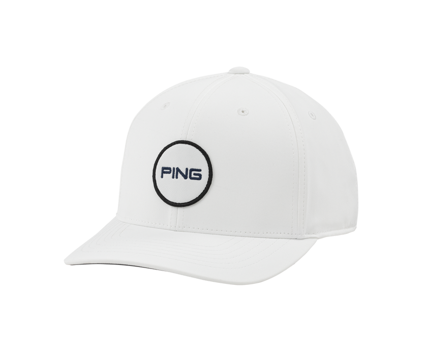 White ping deals hat