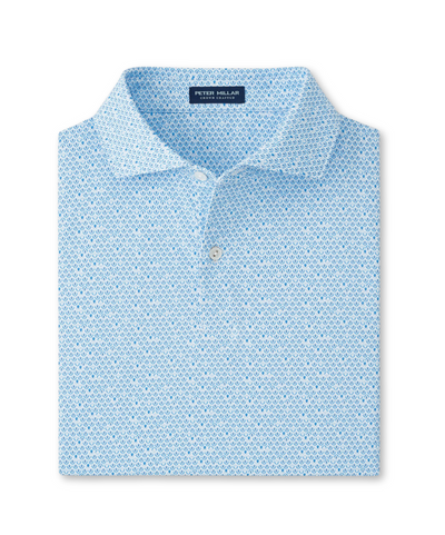 Peter Millar Men's Mariposa Jersey Performance Polo