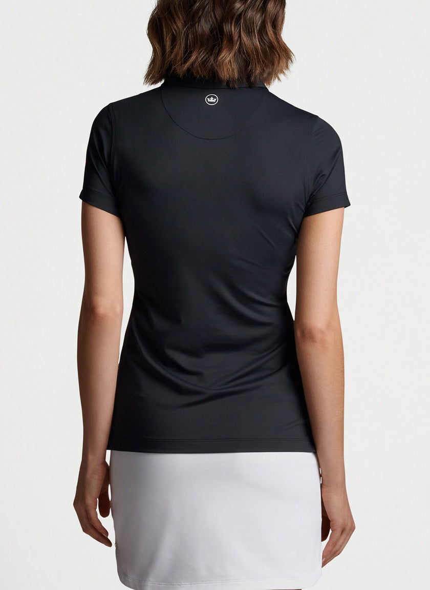 2025 Peter Millar Women's Perfect Fit Performance Polo - Black