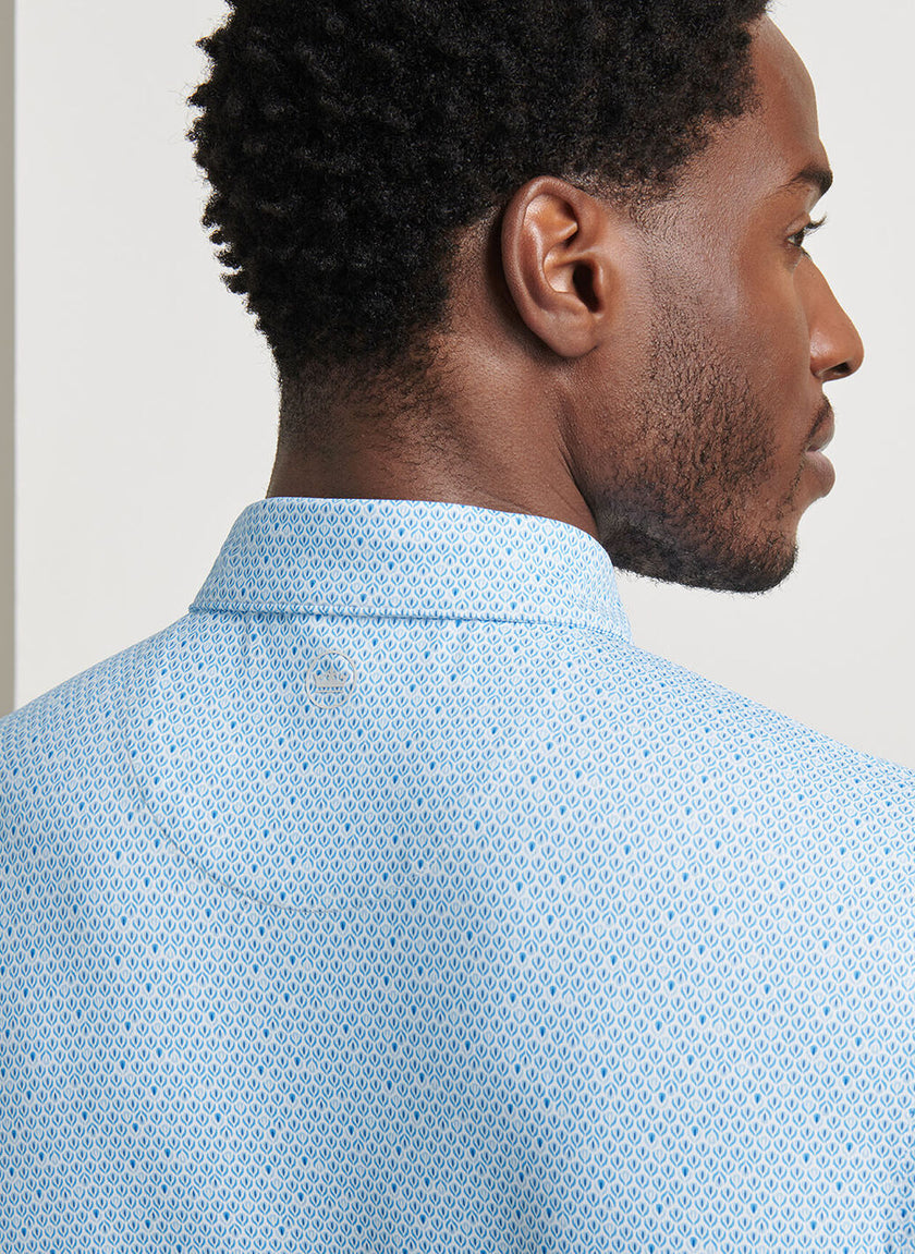 Peter Millar Men's Mariposa Jersey Performance Polo