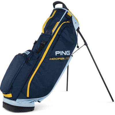 Ping Hooferlite Golf Bag - Navy/Crystal/Lemon