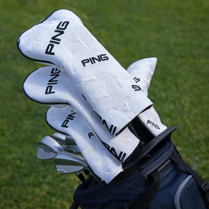 Ping Icon Hybrid Headcover - White