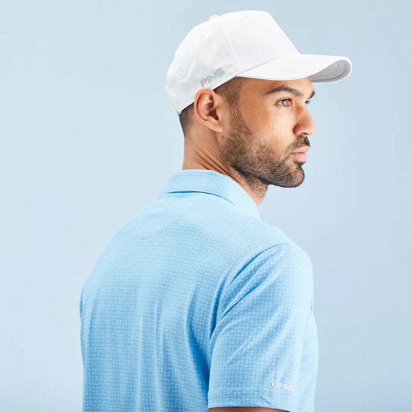 Ping Men's Julian Polo - Crystal Blue Multi