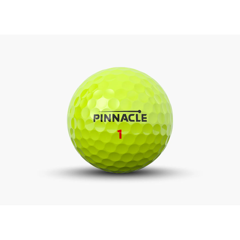 2025 Pinnacle Distance Golf Ball Dozen - Yellow