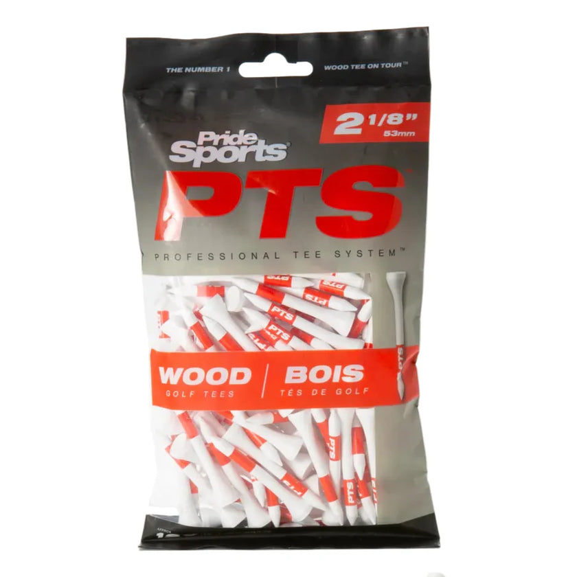Pride PTS Wooden Tees - Bulk Bag