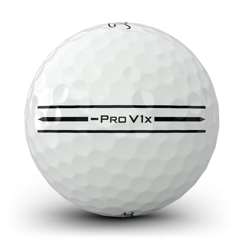 2026 Titleist ProV1x Left Dash Golf Ball - Dozen