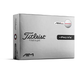 2026 Titleist Pro V1x Left Dash Performance Alignment Golf Ball - Dozen
