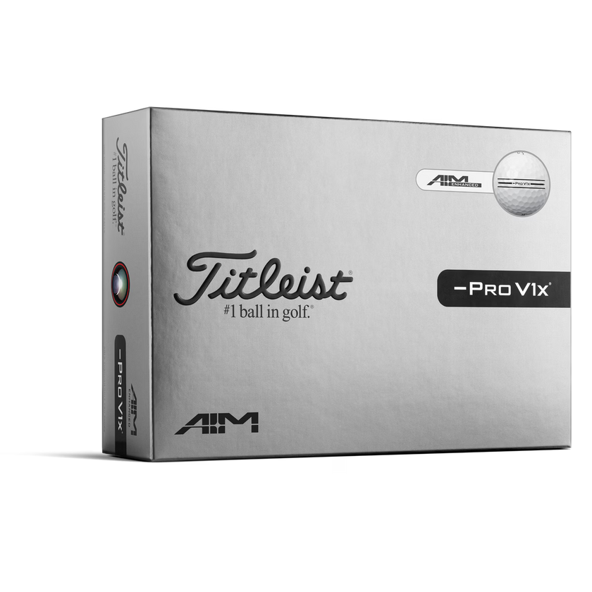 2026 Titleist ProV1x Left Dash Golf Ball - Dozen
