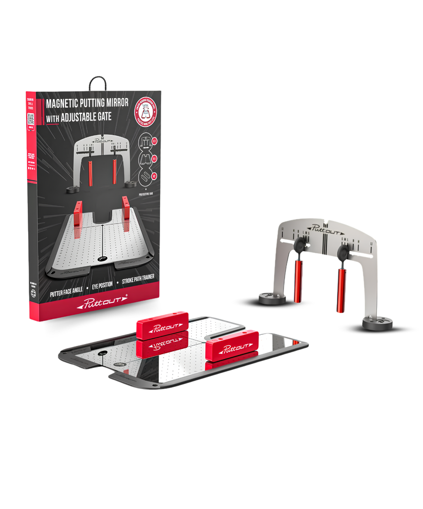 Putt Out Mirror and Adjustable Gate Set