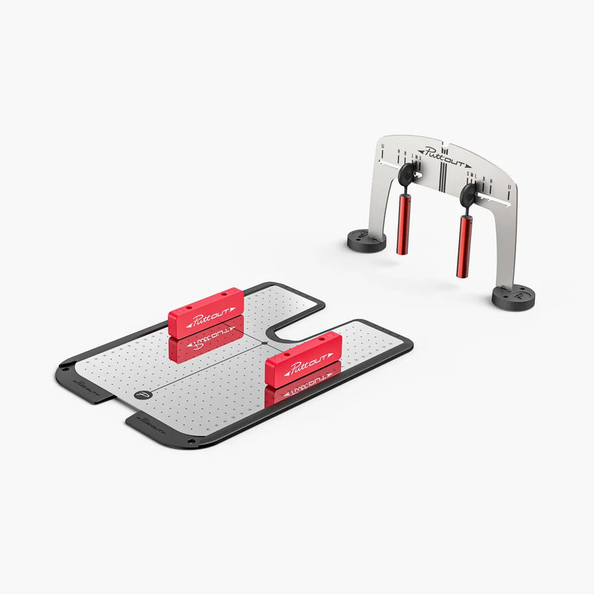 Putt Out Mirror and Adjustable Gate Set