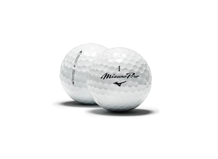 2025 Mizuno Pro S Golf Ball - White