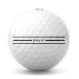 2025 Titleist Pro V1 Golf Ball - White Enhanced Aligment