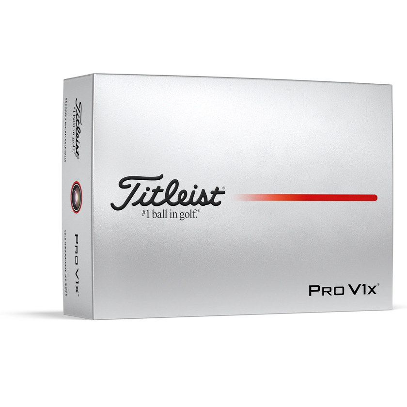 2025 Titleist Pro V1x Golf Ball - White