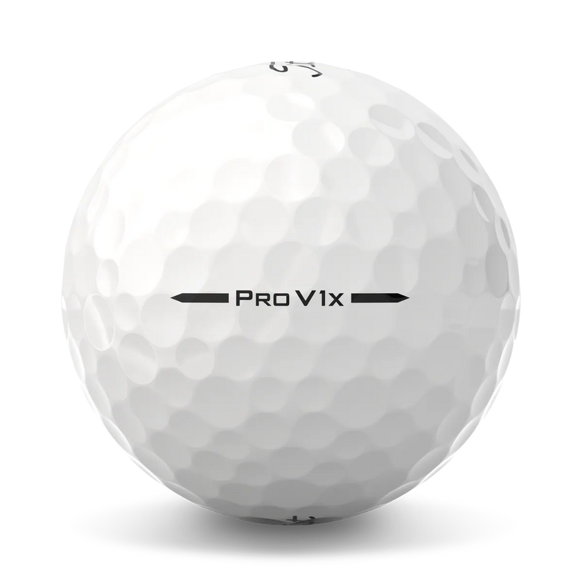 2025 Titleist Pro V1x Golf Ball - White High Numbers