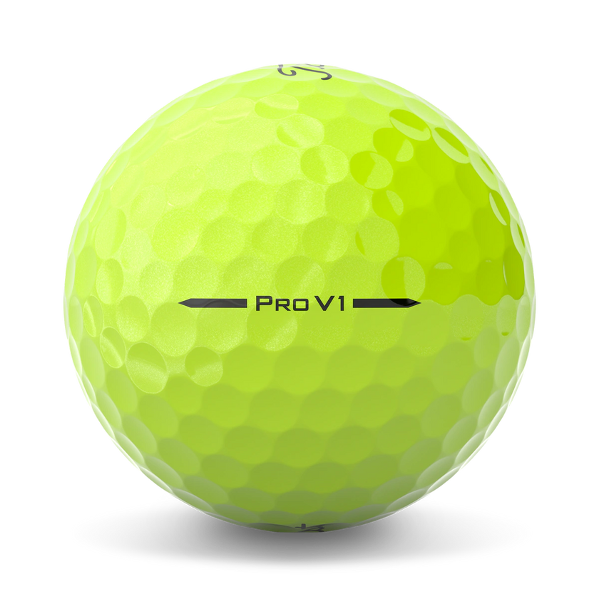 2025 Titleist Pro V1 Golf Ball - Yellow