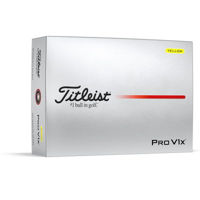 2025 Titleist Pro V1x Golf Ball - Yellow