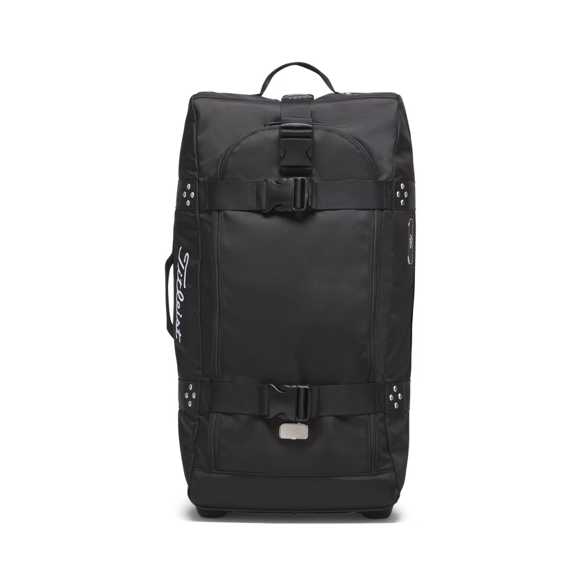 2026 Titleist Club Rolling Duffle Bag - Black/Black