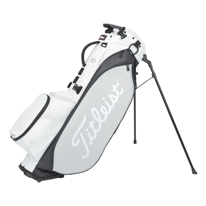 2023 Titleist Players 5 Stand Bag - White/Charcoal/Grey