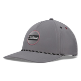 Titleist Boardwalk Rope Cap - Charcoal/Crimson