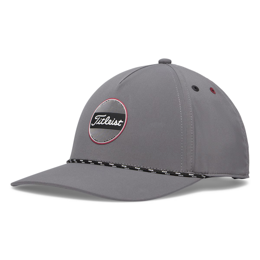 Titleist Boardwalk Rope Cap - Charcoal/Crimson