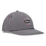 Titleist Boardwalk Rope Cap - Charcoal/Crimson