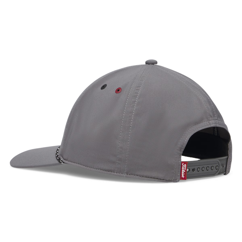 Titleist Boardwalk Rope Cap - Charcoal/Crimson
