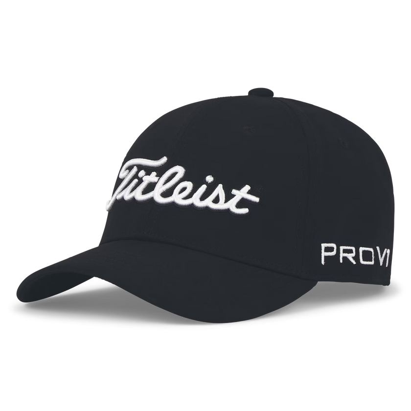 Titleist Junior Tour Performance Cap - Black / White
