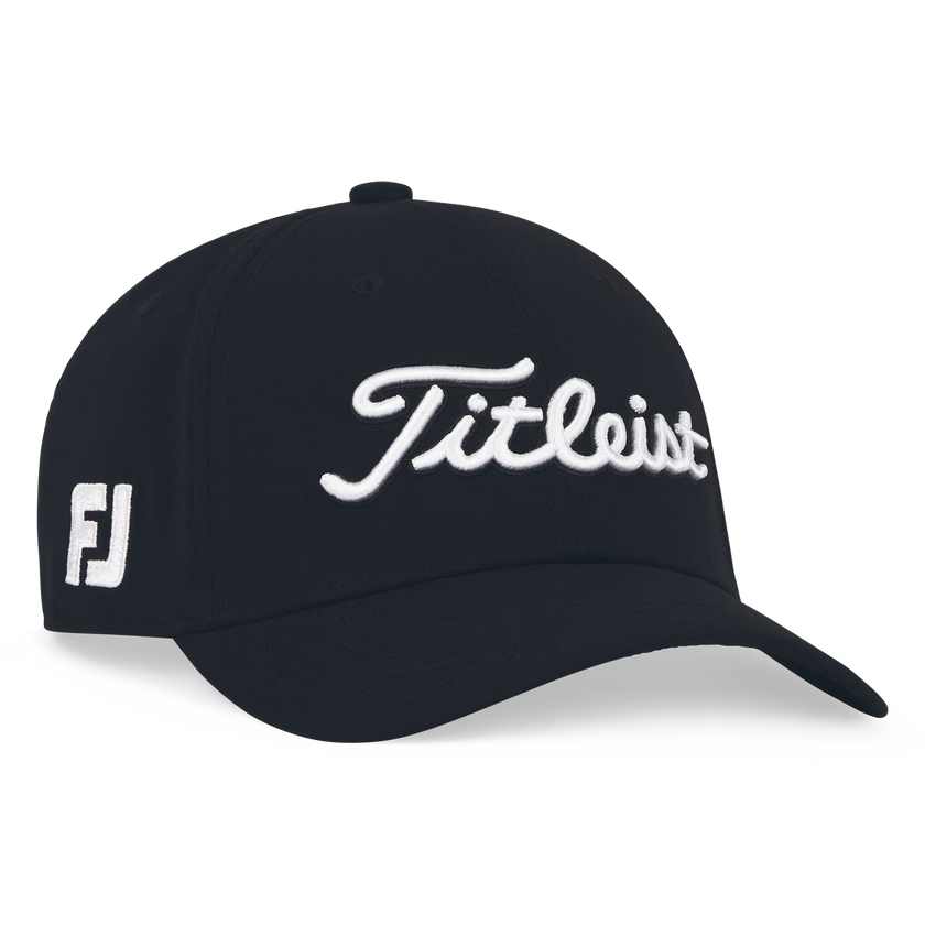 Titleist Junior Tour Performance Cap - Black / White