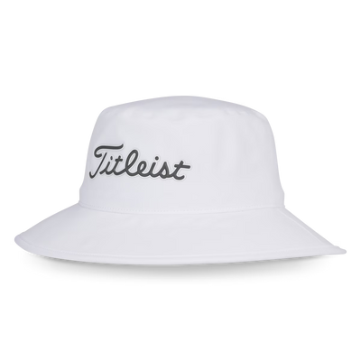 Titleist Stadry Bucket Hat - White/Charcoal