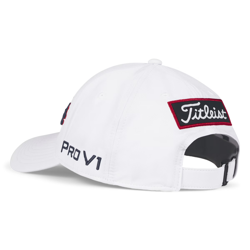 Titleist Tour Performance Cap - White/Navy/Red