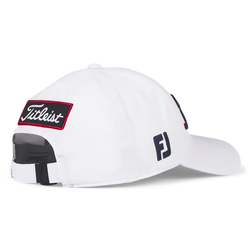 Titleist Tour Performance Cap - White/Navy/Red