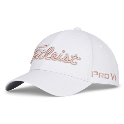 Titleist Tour Performance Cap - White/Soft Pink/Marble