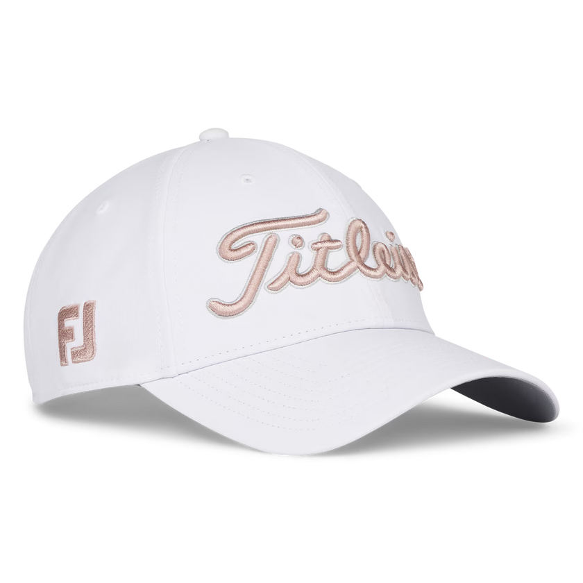 Titleist Tour Performance Cap - White/Soft Pink/Marble