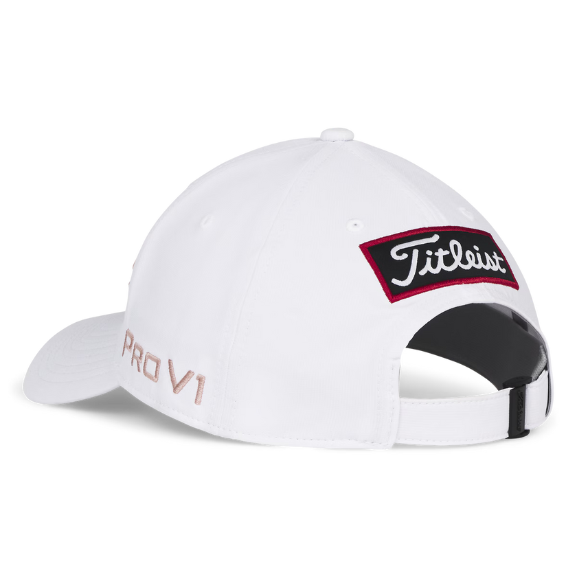Titleist Tour Performance Cap - White/Soft Pink/Marble