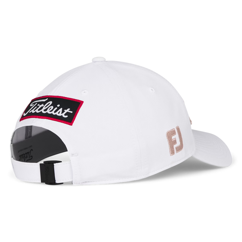 Titleist Tour Performance Cap - White/Soft Pink/Marble
