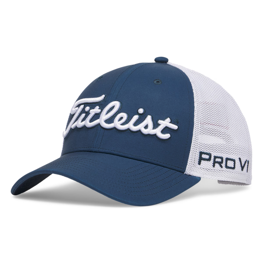 Titleist Tour Performance Mesh Cap - Monterey/White