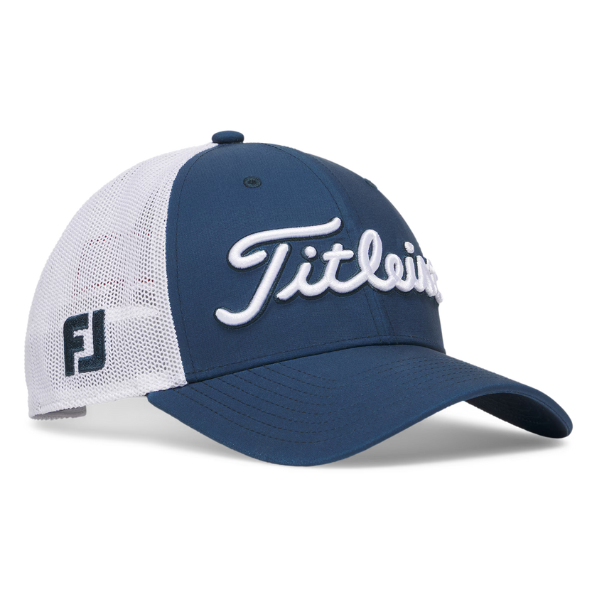Titleist Tour Performance Mesh Cap - Monterey/White