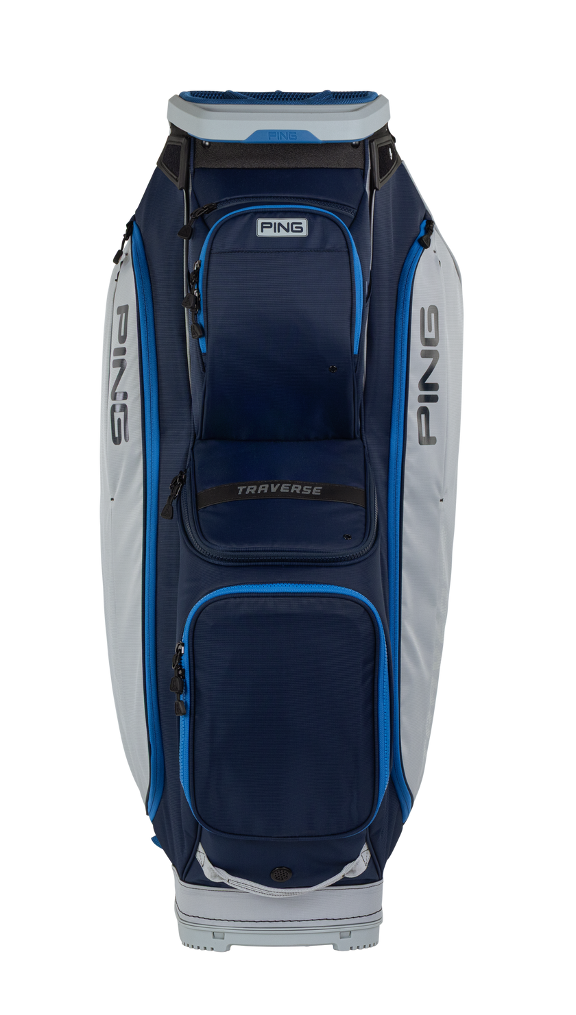 Ping Traverse Cart Bag - Navy/Lunar/MaliBlue