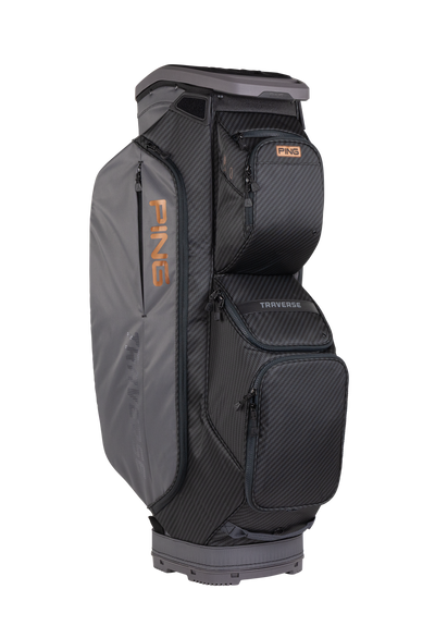 Ping Traverse Cart Bag - Carbon/Iron/Copper