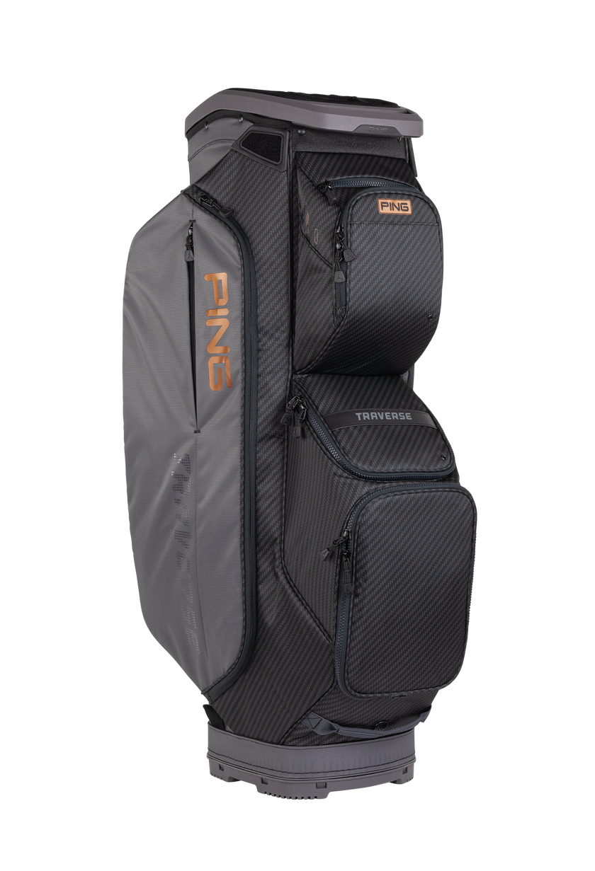 Ping Traverse Cart Bag - Carbon/Iron/Copper
